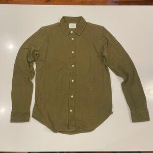 Billy Reid Long Sleeve Knit Yellowhammer Shirt